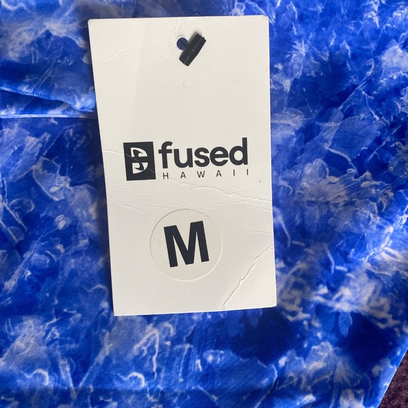 Fused Hawaii size Medium Bikini bottom blues and white - Picture 4 of 13